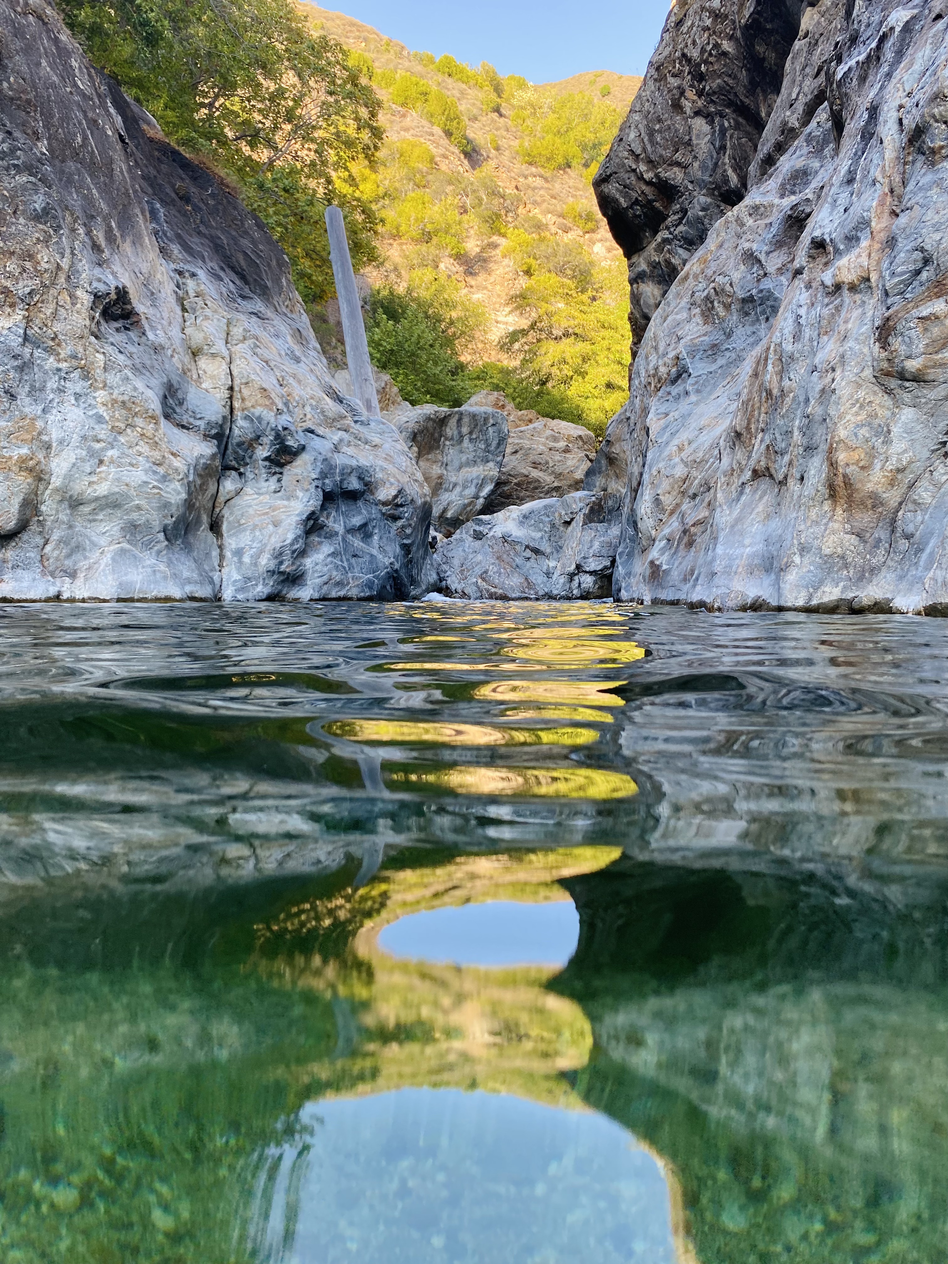 Big Sur River Gorge backdrop