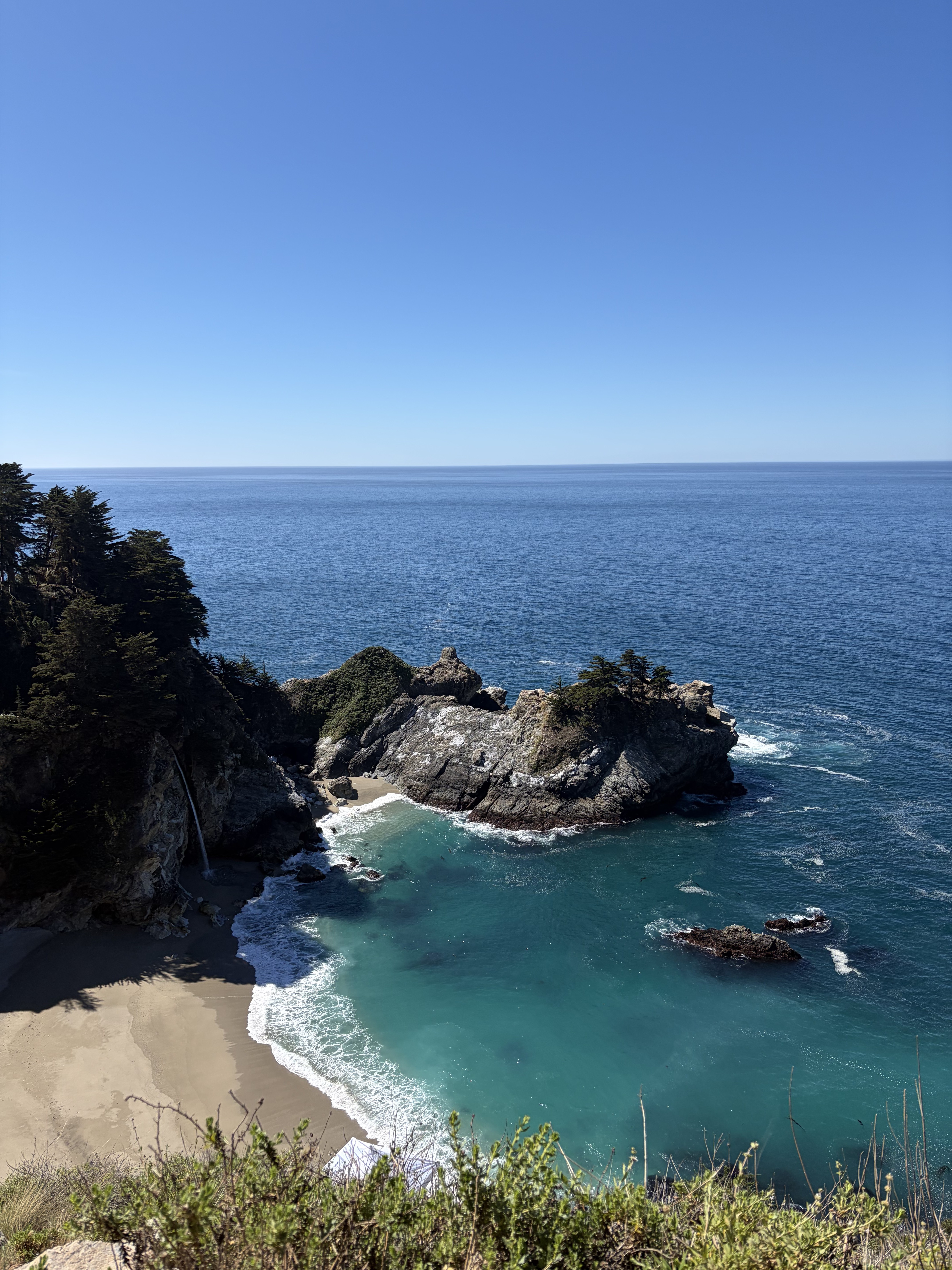 McWay Falls backdrop