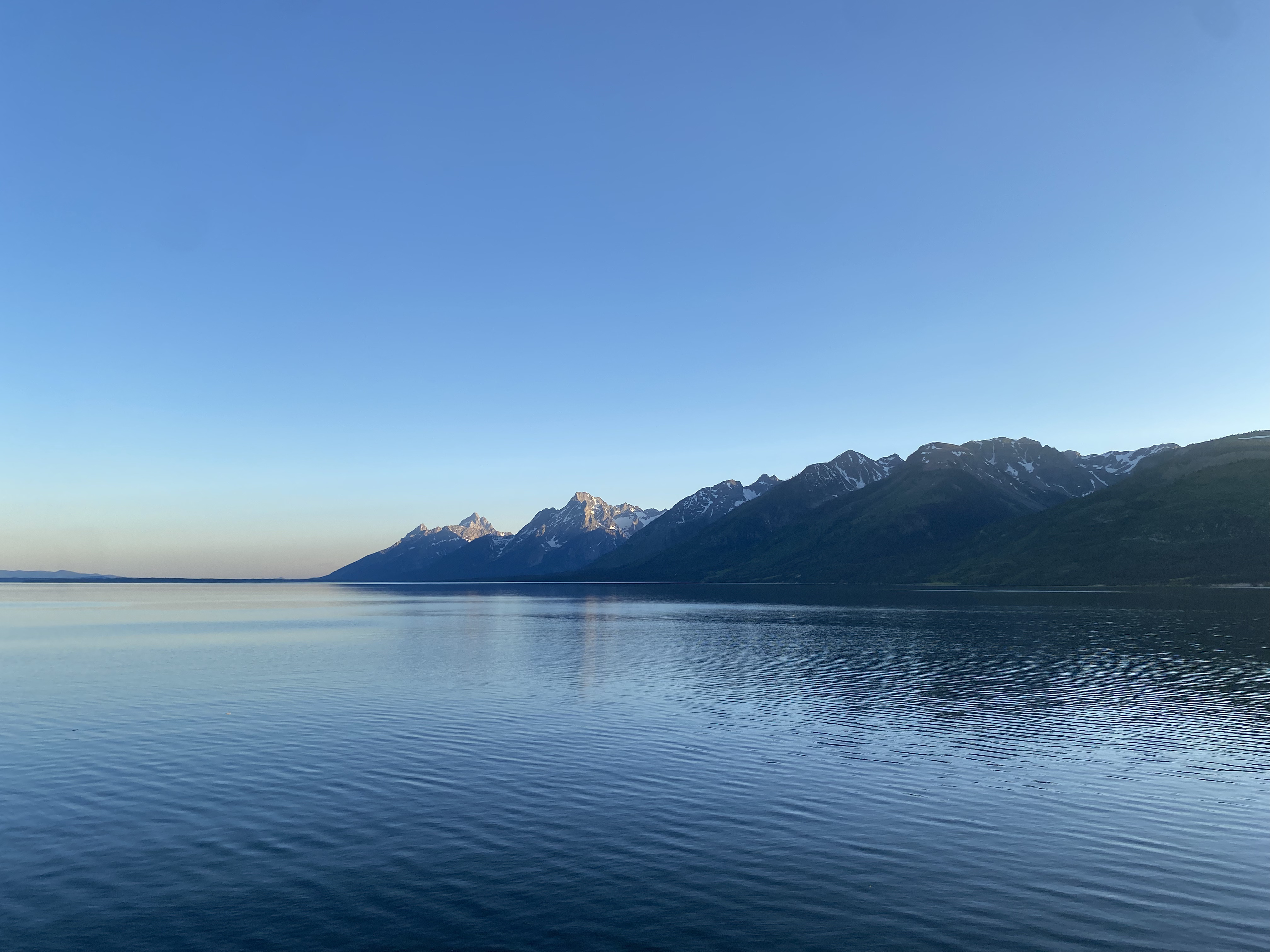 Grand Tetons backdrop